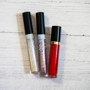 ColourPop Disney Glosses + Revlon Gloss